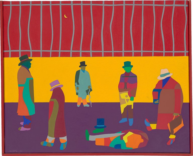 Auf diesem Bild ist das folgende Kunstwerk zu sehen: Gustavo Peñalver Vico. „Los Camaleones“. 1974.