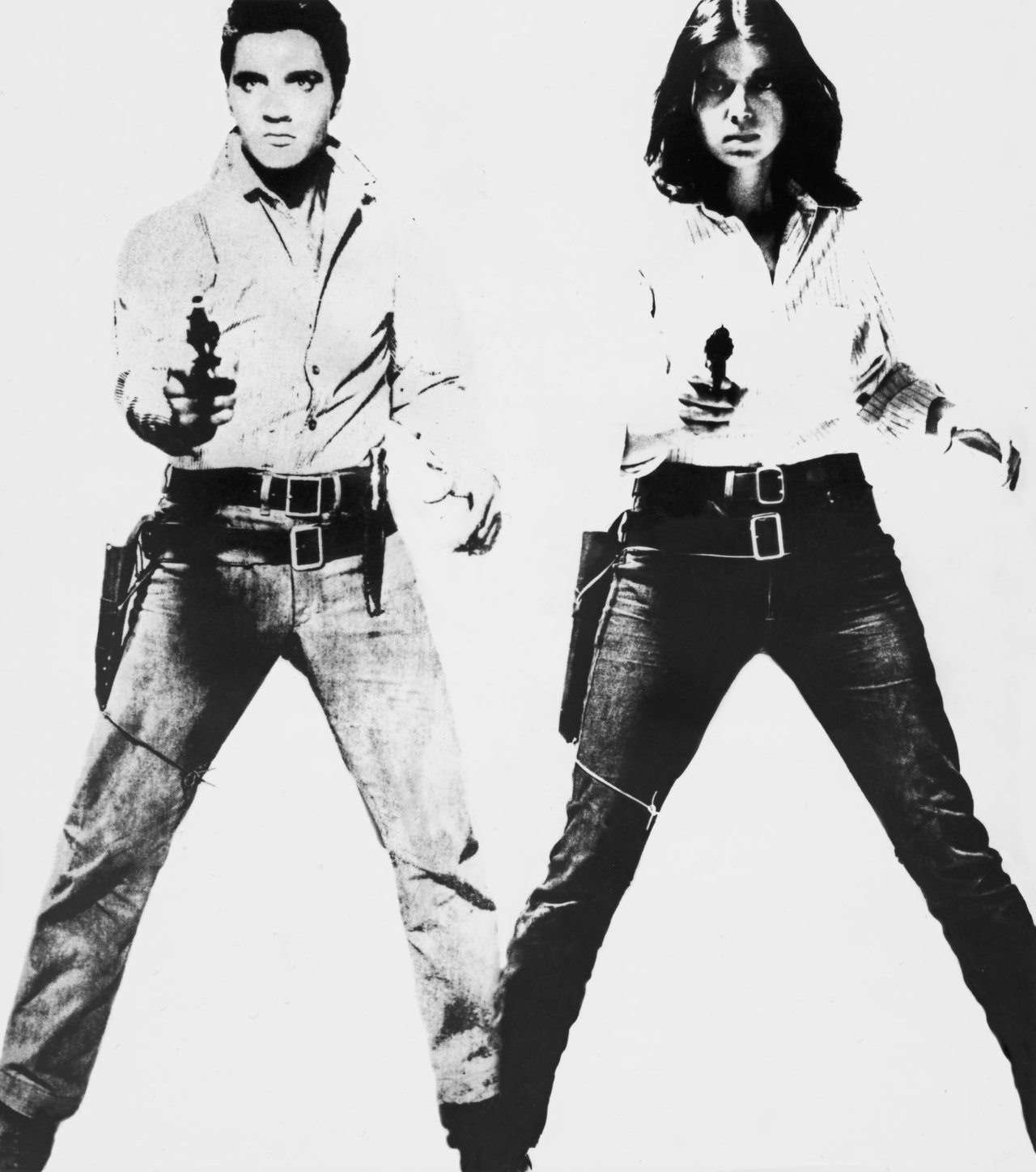 Auf diesem Bild ist das folgende Kunstwerk zu sehen: Ulrike Rosenbach. „Art is a criminal action“. 1969.