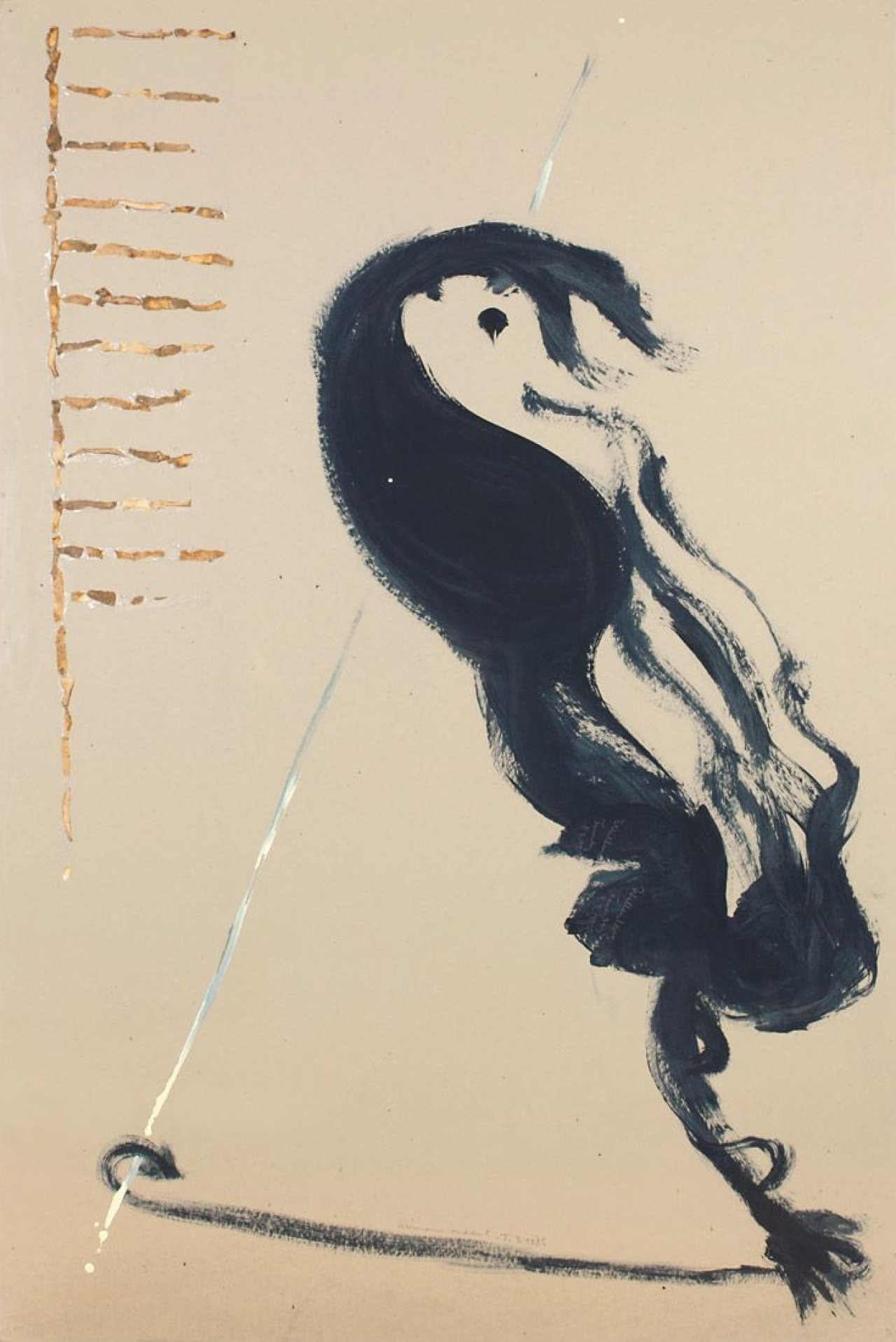 This picture shows the following artwork: Felix Droese. Fischerin. 1984/85.
