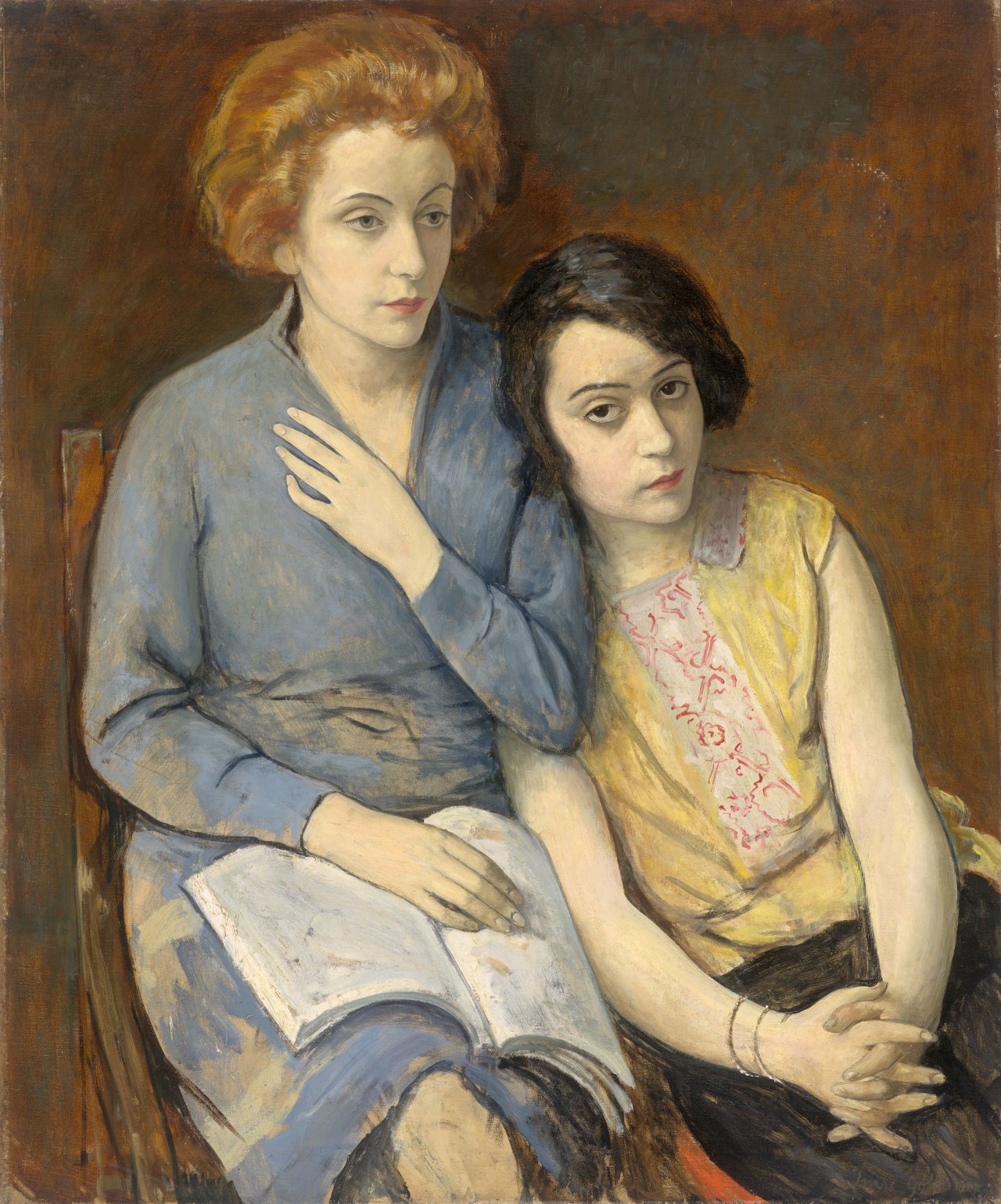 Auf diesem Bild ist das folgende Kunstwerk zu sehen: Imre Goth. Schwestern. 1927.