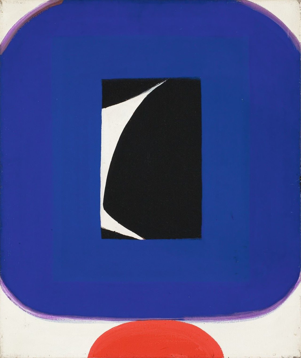 Auf diesem Bild ist das folgende Kunstwerk zu sehen: Georg Karl Pfahler. „Metro Politan Nr. 22“. 1964.