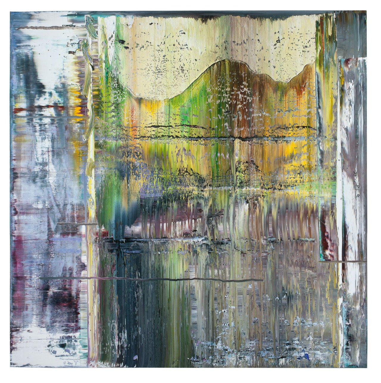 Auf diesem Bild ist das folgende Kunstwerk zu sehen: Gerhard Richter. „P2 (Haggadah 2006)“. 2014.