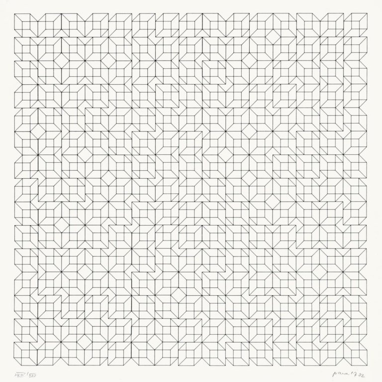 Auf diesem Bild ist das folgende Kunstwerk zu sehen: Gerhard von Graevenitz. Ohne Titel. 1972.