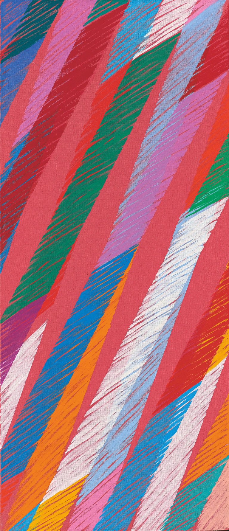 Auf diesem Bild ist das folgende Kunstwerk zu sehen: Piero Dorazio. „IL ROSA“. 1994.