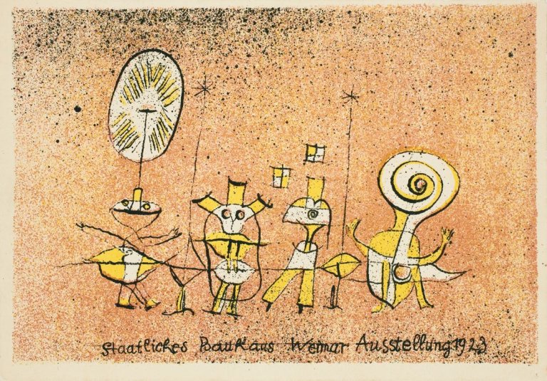 This picture shows the following artwork: Paul Klee. „Die heitere Seite“. 1923.