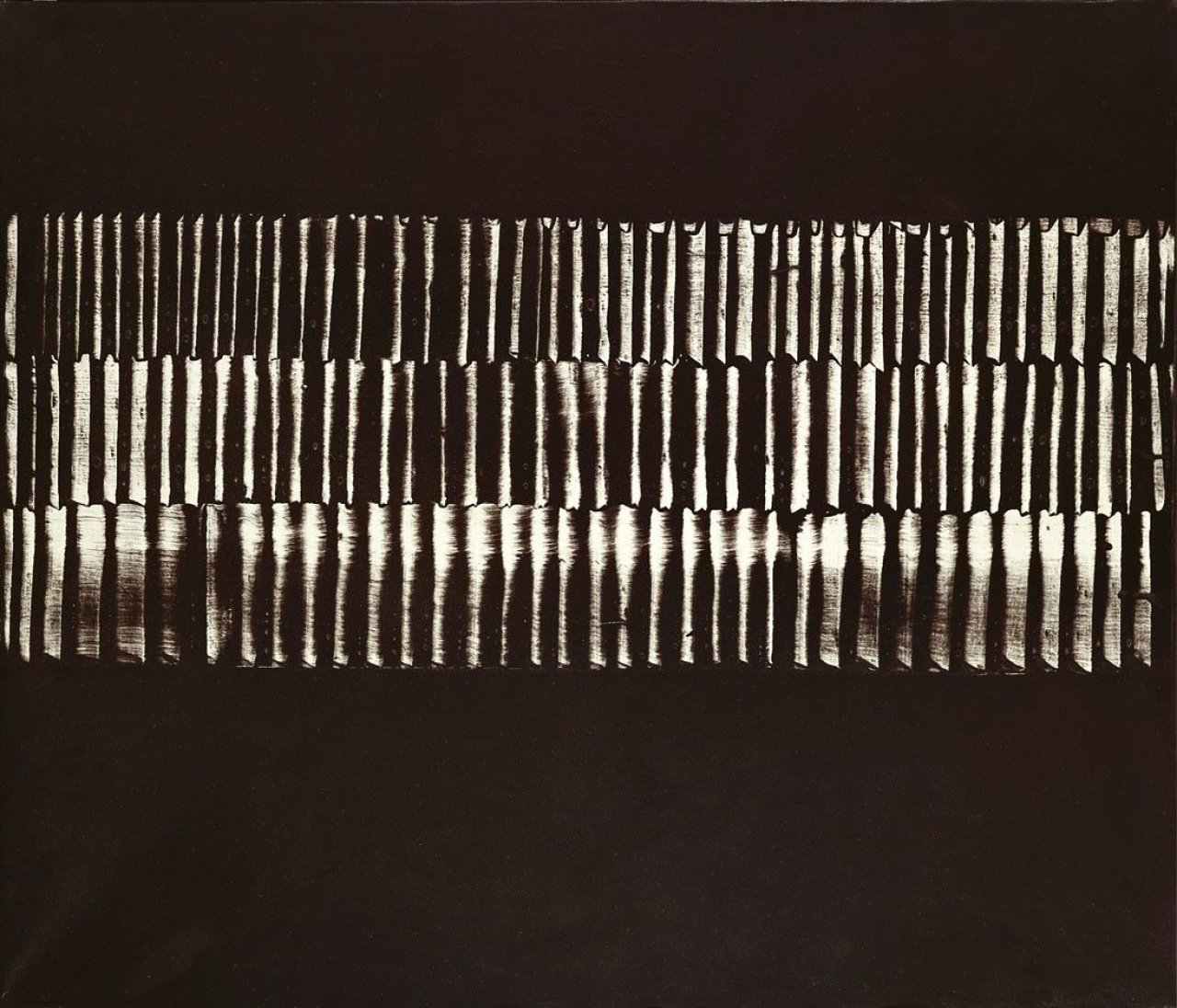 This picture shows the following artwork: Heinz Mack. Ohne Titel. 1960.