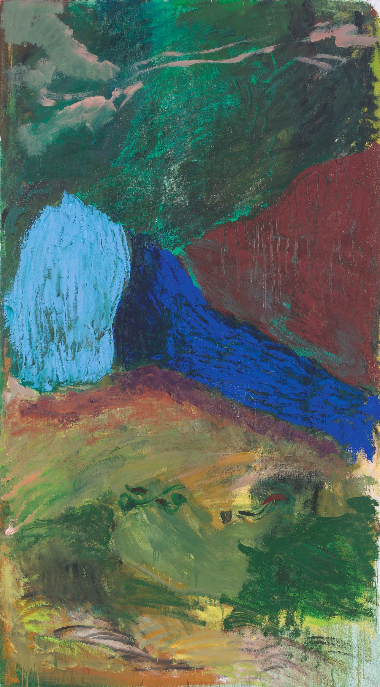 Auf diesem Bild ist das folgende Kunstwerk zu sehen: Per Kirkeby. „Søm – Sommer“. 1988.