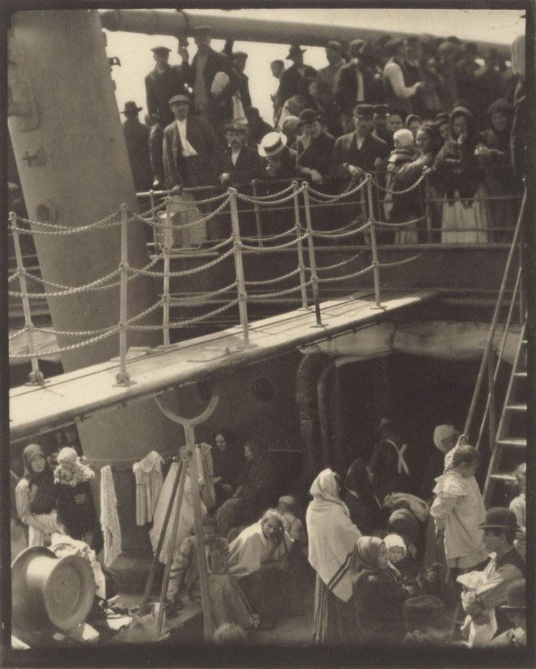 Auf diesem Bild ist das folgende Kunstwerk zu sehen: Alfred Stieglitz. The Steerage. 1907.