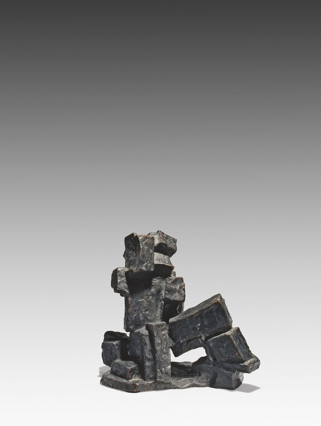 Auf diesem Bild ist das folgende Kunstwerk zu sehen: Fritz Wotruba. „Figur“ (Entwurf 2). 1963.