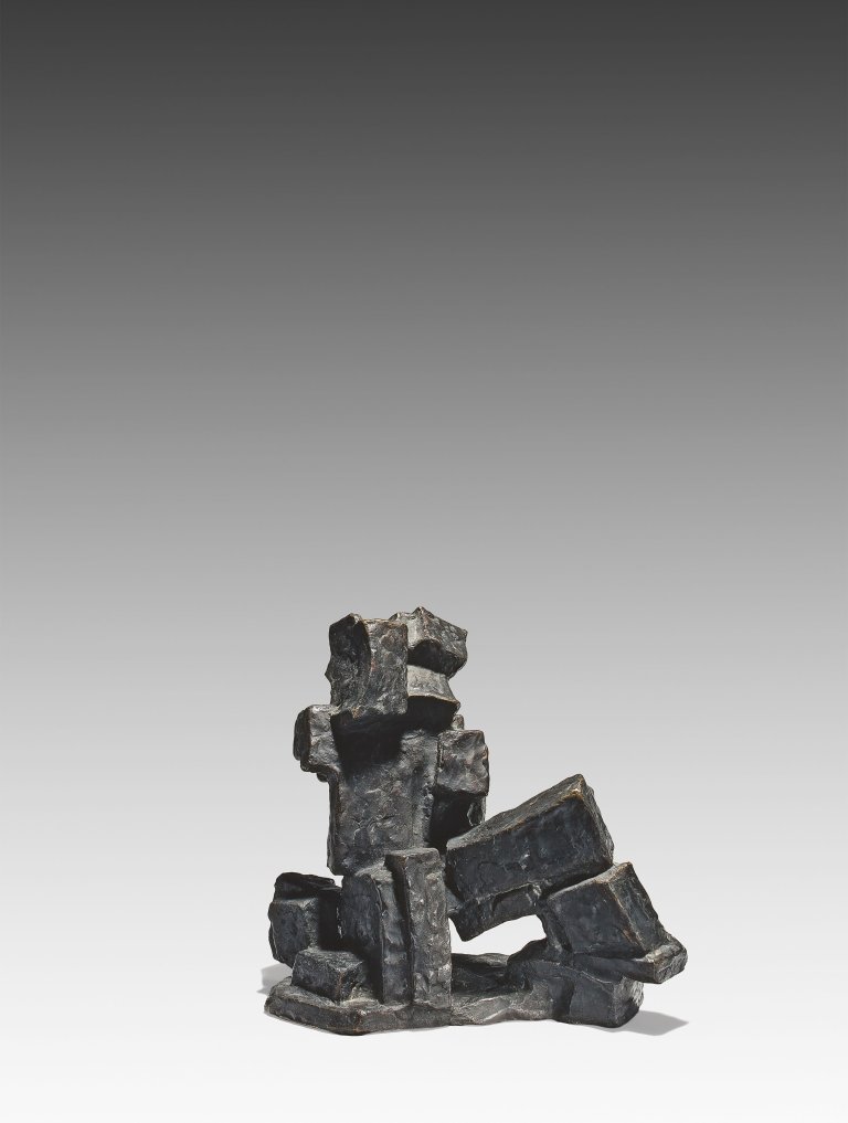 Auf diesem Bild ist das folgende Kunstwerk zu sehen: Fritz Wotruba. „Figur“ (Entwurf 2). 1963.