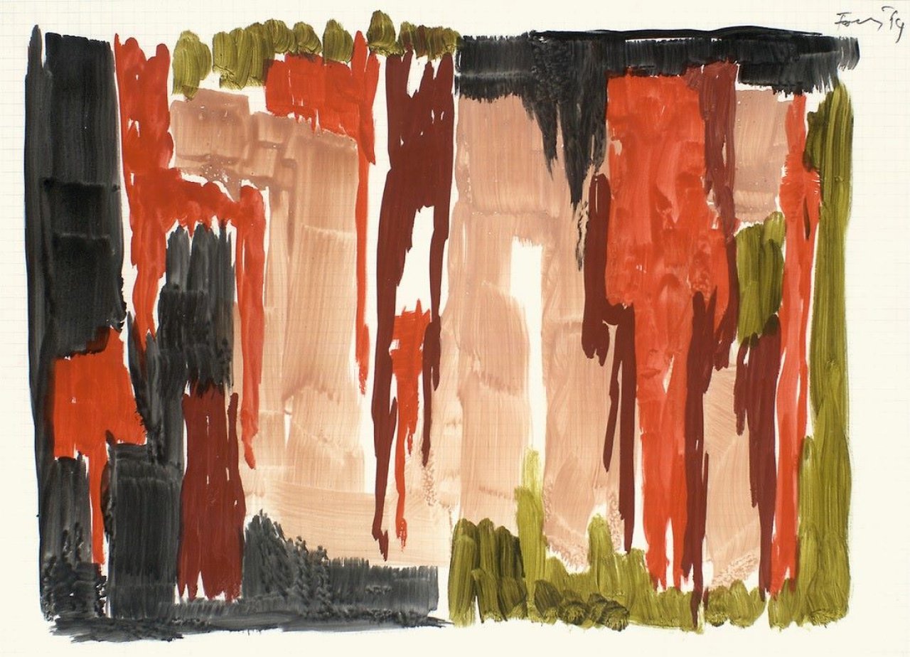 Auf diesem Bild ist das folgende Kunstwerk zu sehen: Günther Förg. Ohne Titel. 1979.