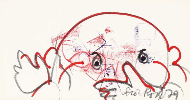 Auf diesem Bild ist das folgende Kunstwerk zu sehen: Dieter Roth. Ohne Titel (Restaurant Exil). 1979.