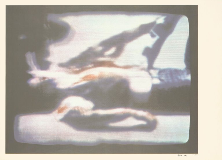 Auf diesem Bild ist das folgende Kunstwerk zu sehen: Richard Hamilton. „Kent State“. 1970.