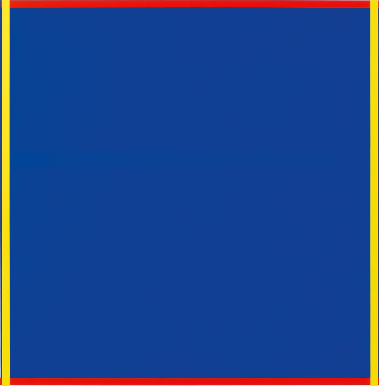 Auf diesem Bild ist das folgende Kunstwerk zu sehen: Imi Knoebel. Aus: „Rot, Gelb, Blau, Weiß“. 1995.