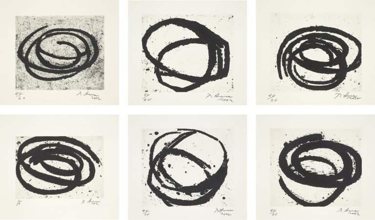 Auf diesem Bild ist das folgende Kunstwerk zu sehen: Richard Serra. „Venice Notebook“. 2002.