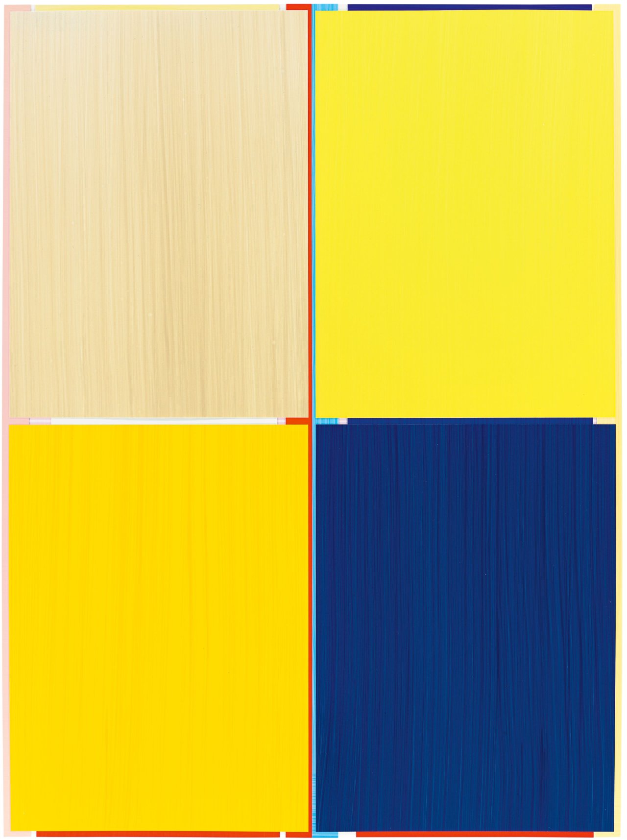 Auf diesem Bild ist das folgende Kunstwerk zu sehen: Imi Knoebel. „Vanity Blue“. 2001/2011.