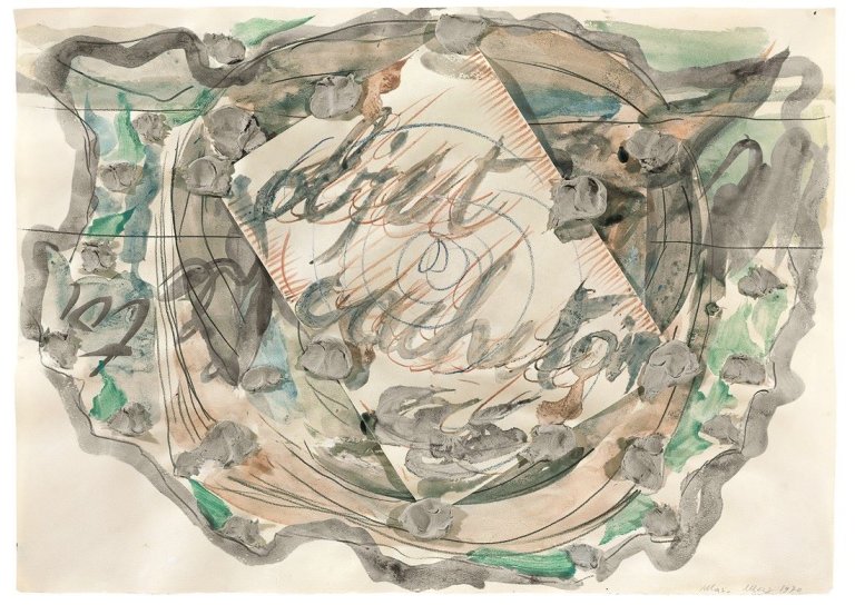 Auf diesem Bild ist das folgende Kunstwerk zu sehen: Mario Merz. „Objet cache-toi“. 1970.