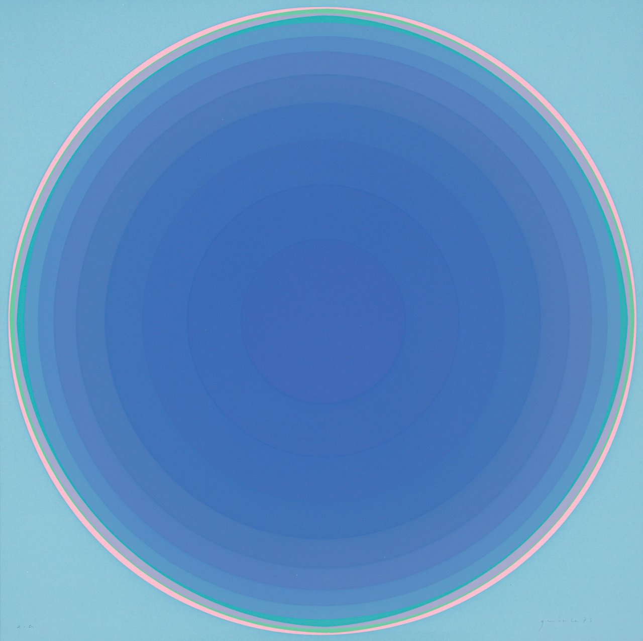 Auf diesem Bild ist das folgende Kunstwerk zu sehen: Lothar Quinte. Ohne Titel. 1975.