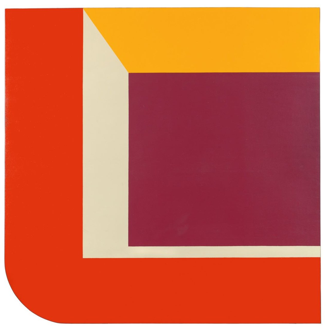 Auf diesem Bild ist das folgende Kunstwerk zu sehen: Georg Karl Pfahler. Ohne Titel. Um 1969.