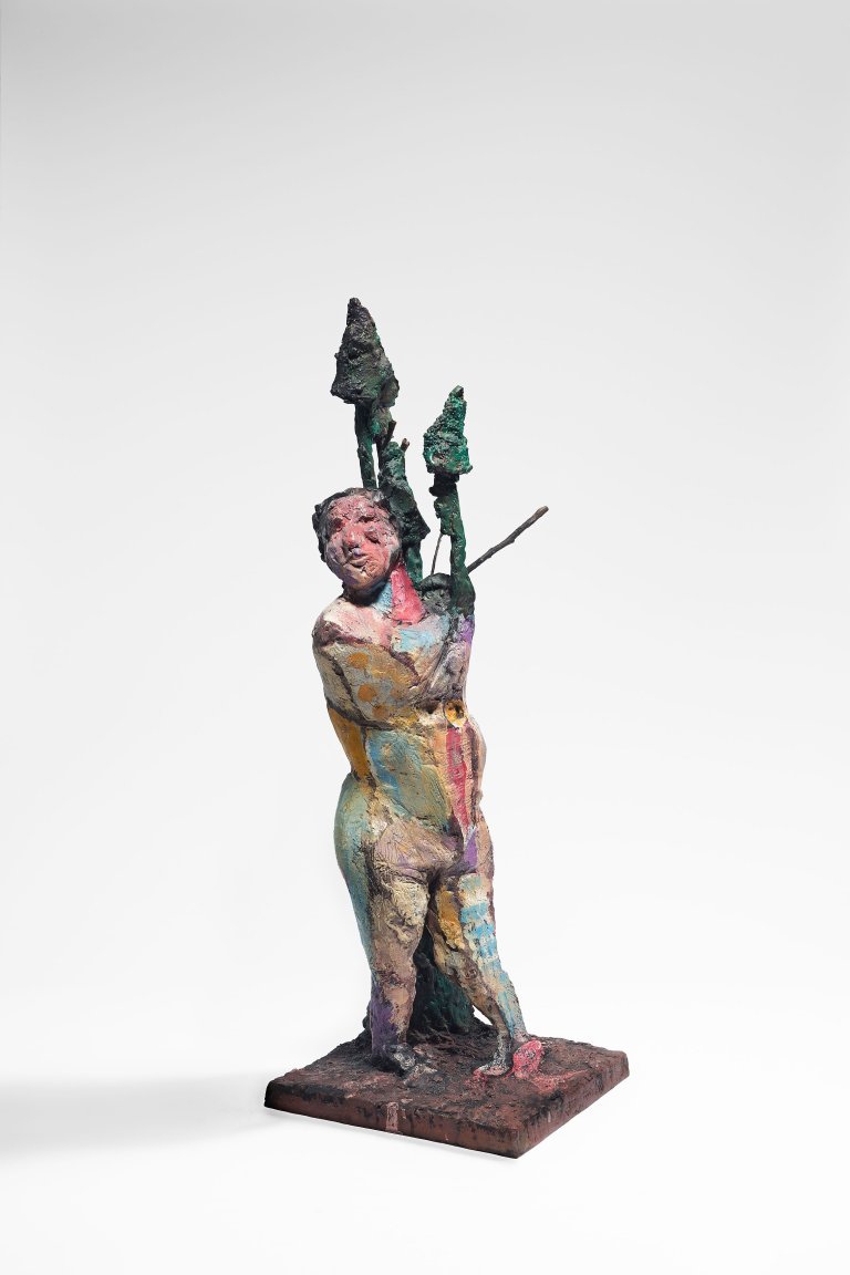 Auf diesem Bild ist das folgende Kunstwerk zu sehen: Markus Lüpertz. „Daphne“. 2003.