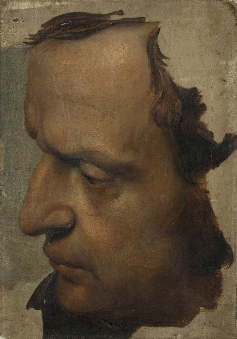 Auf diesem Bild ist das folgende Kunstwerk zu sehen: Friedrich August Wünschmann. Portrait Wilhelm von Schadow.