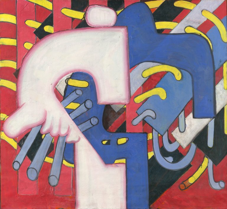 Auf diesem Bild ist das folgende Kunstwerk zu sehen: Ulrich Knispel. „Tafel II“. 1968.