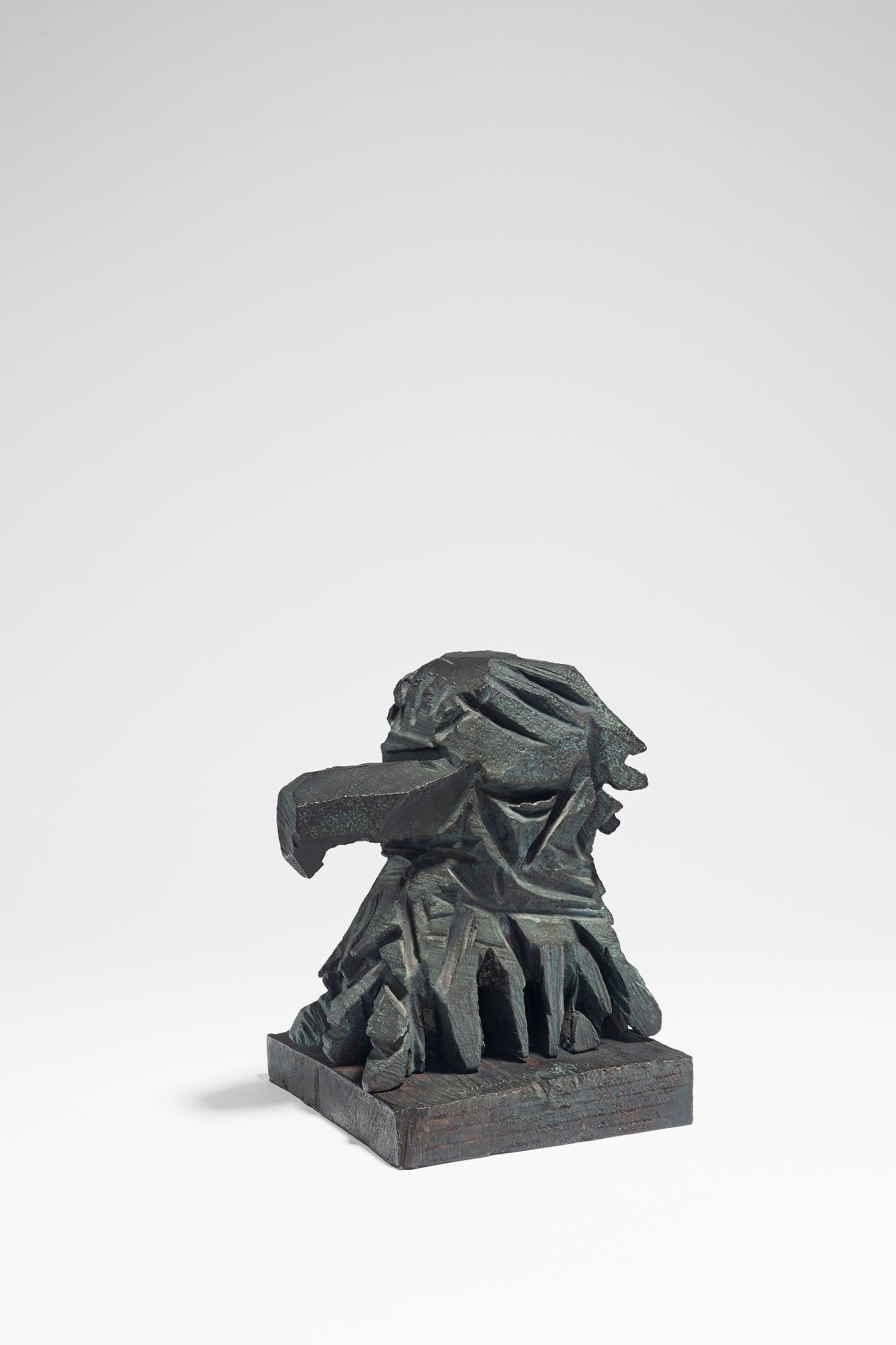 Auf diesem Bild ist das folgende Kunstwerk zu sehen: Jörg Immendorff. Adler kaputt. 1990.