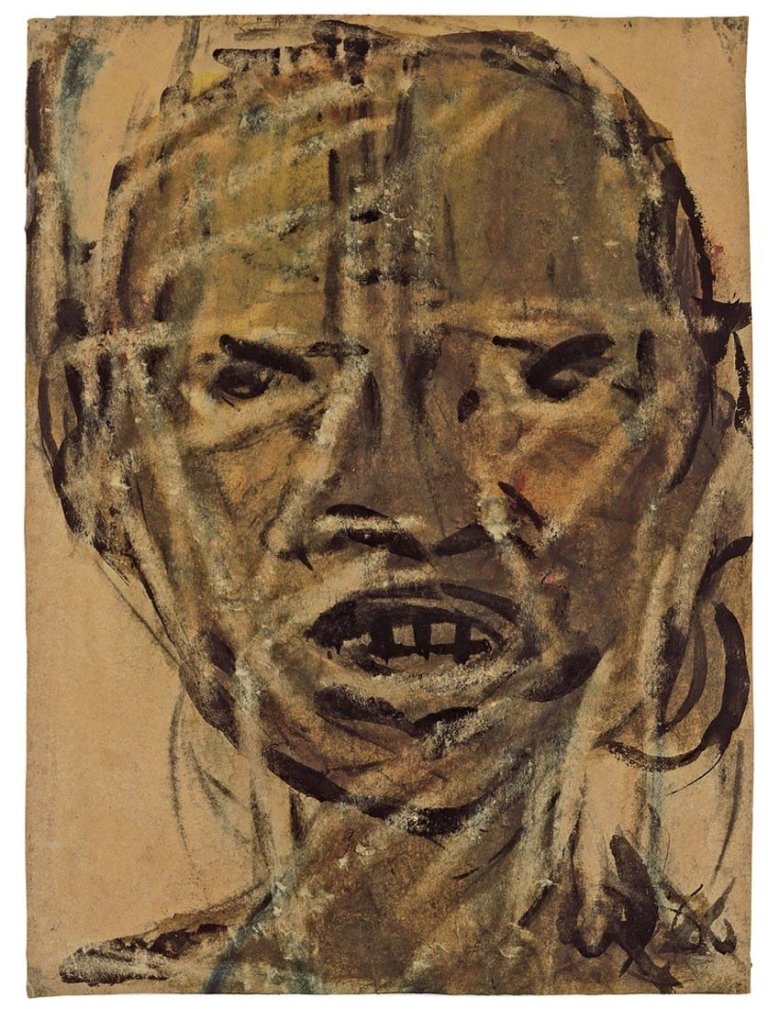 Auf diesem Bild ist das folgende Kunstwerk zu sehen: Christian Rohlfs. „Golem“. 1926.