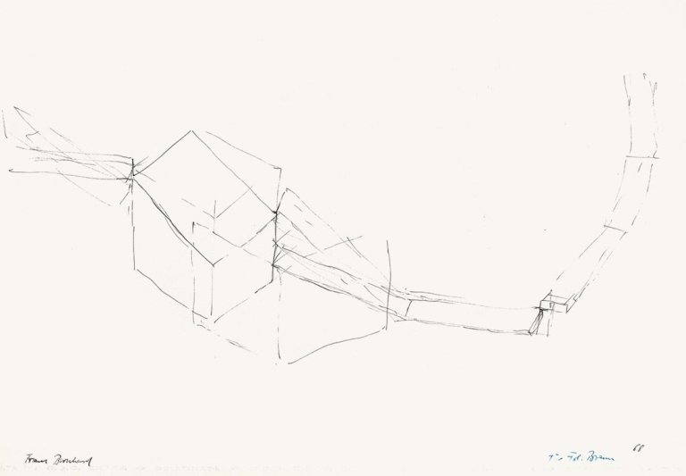 Auf diesem Bild ist das folgende Kunstwerk zu sehen: Franz Bernhard. Ohne Titel. 1968.