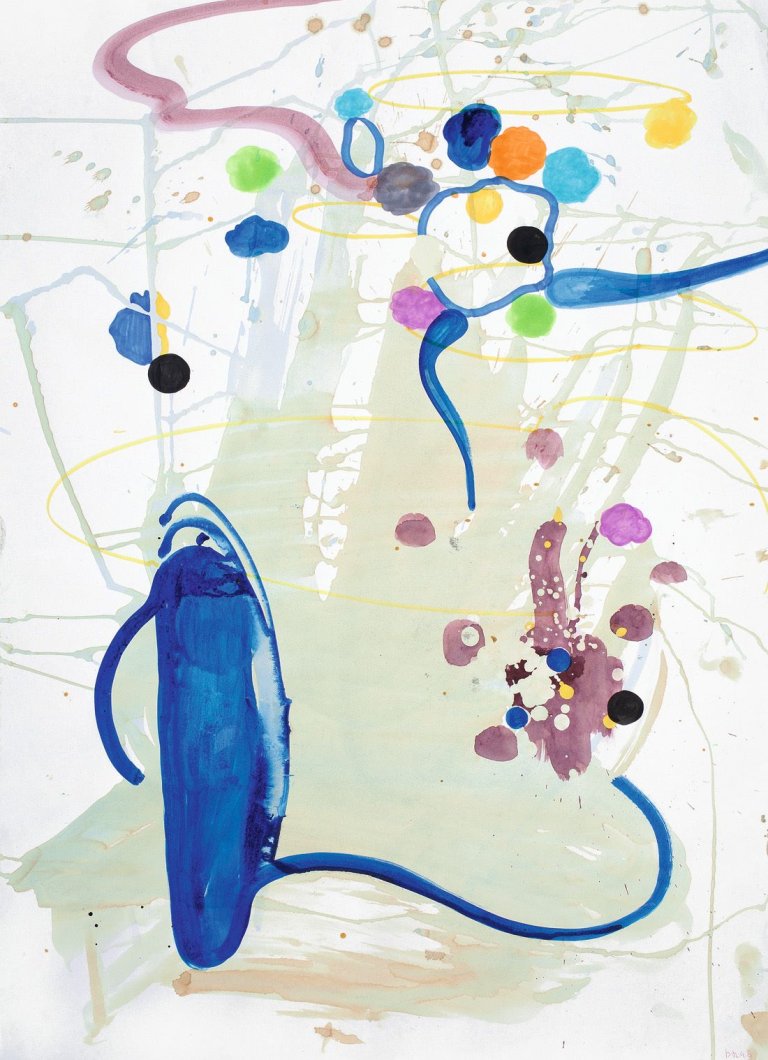 Auf diesem Bild ist das folgende Kunstwerk zu sehen: Daniel Richter. Ohne Titel. 1996.