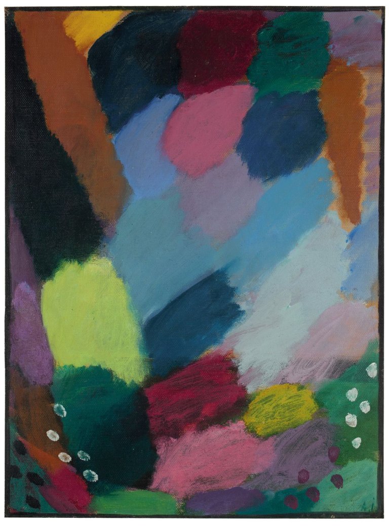 Auf diesem Bild ist das folgende Kunstwerk zu sehen: Alexej von Jawlensky. „Variation: Herbstglut“. 1916.