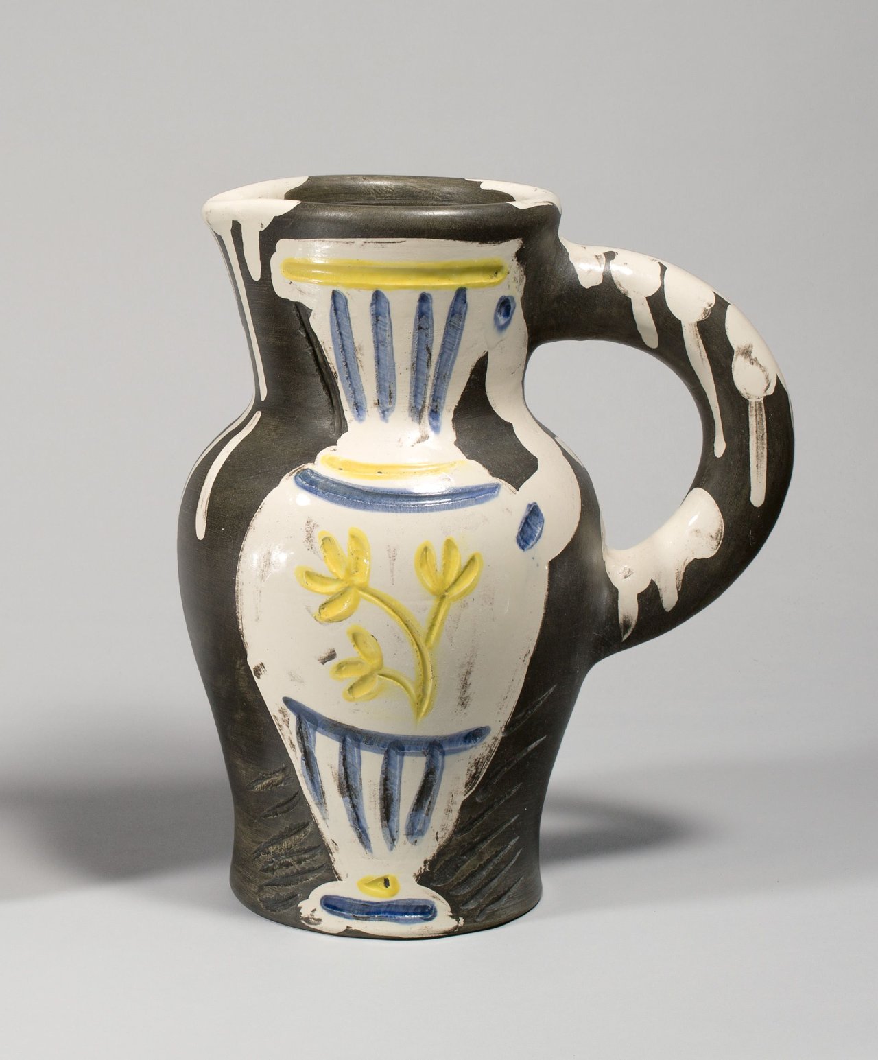 This picture shows the following artwork: Pablo Picasso. „Pichet au vase“. 1954.