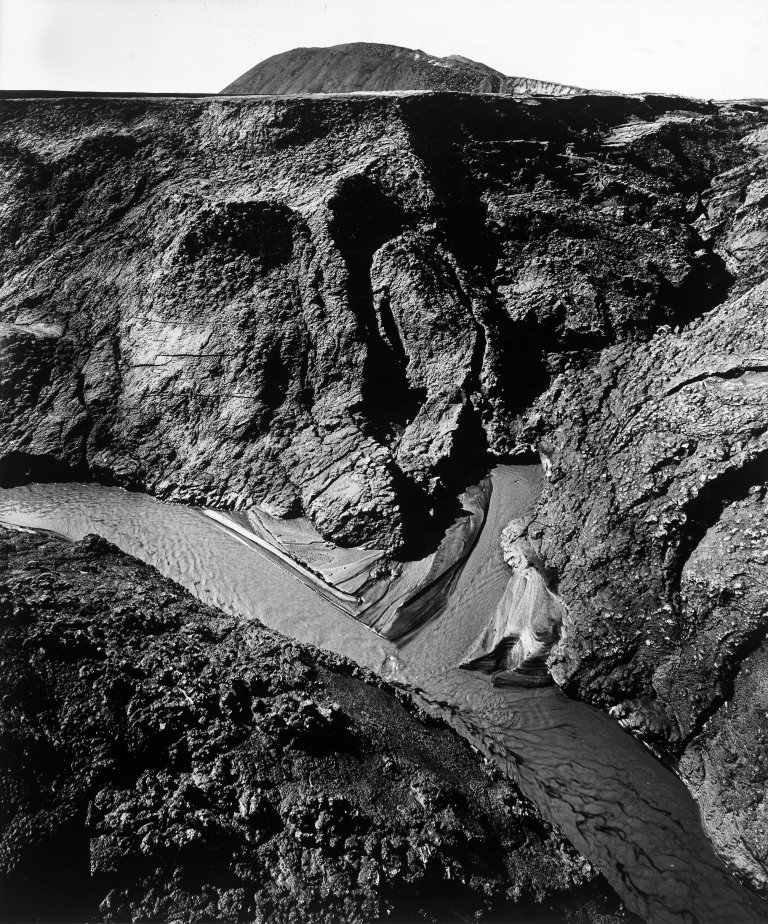 Auf diesem Bild ist das folgende Kunstwerk zu sehen: Otto Steinert. Phantastische Landschaft. 1957.