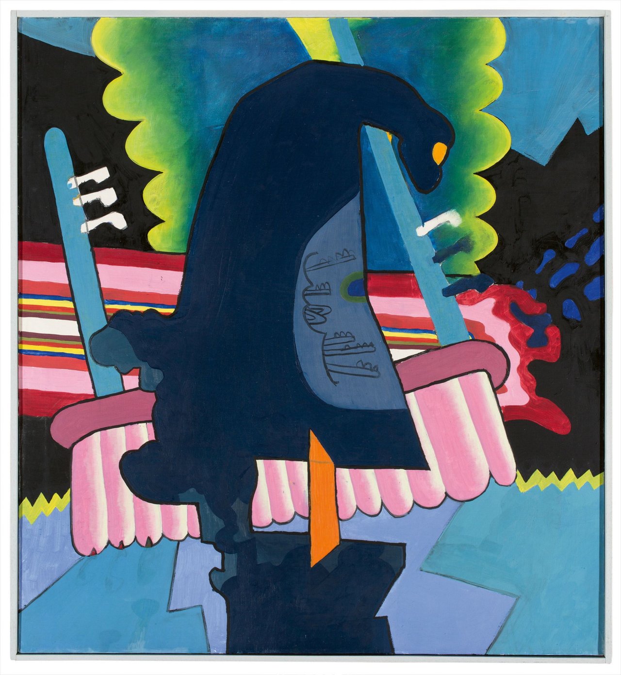 Auf diesem Bild ist das folgende Kunstwerk zu sehen: Ulrich Knispel. Ohne Titel. 1966.