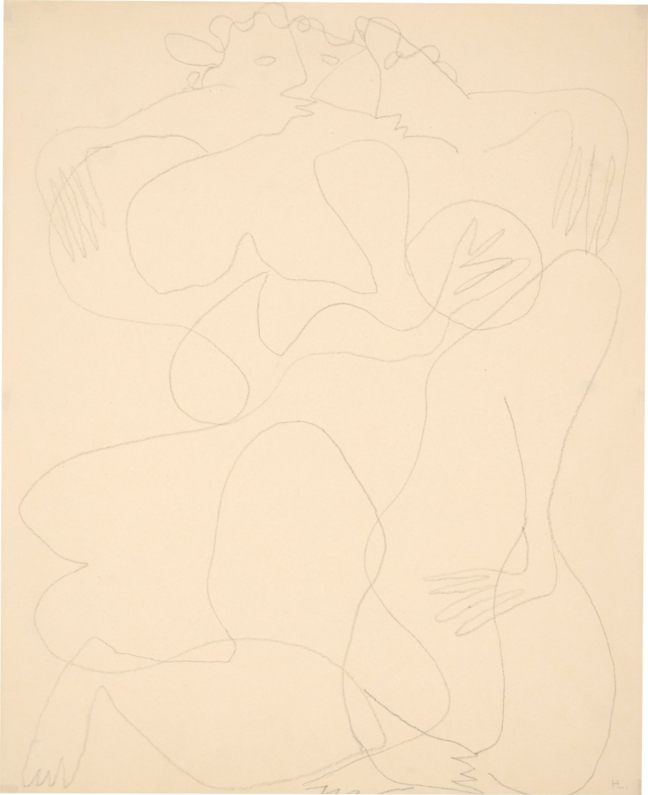 Auf diesem Bild ist das folgende Kunstwerk zu sehen: Henri Laurens. Femmes. Um 1940.