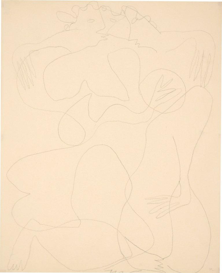Auf diesem Bild ist das folgende Kunstwerk zu sehen: Henri Laurens. Femmes. Um 1940.