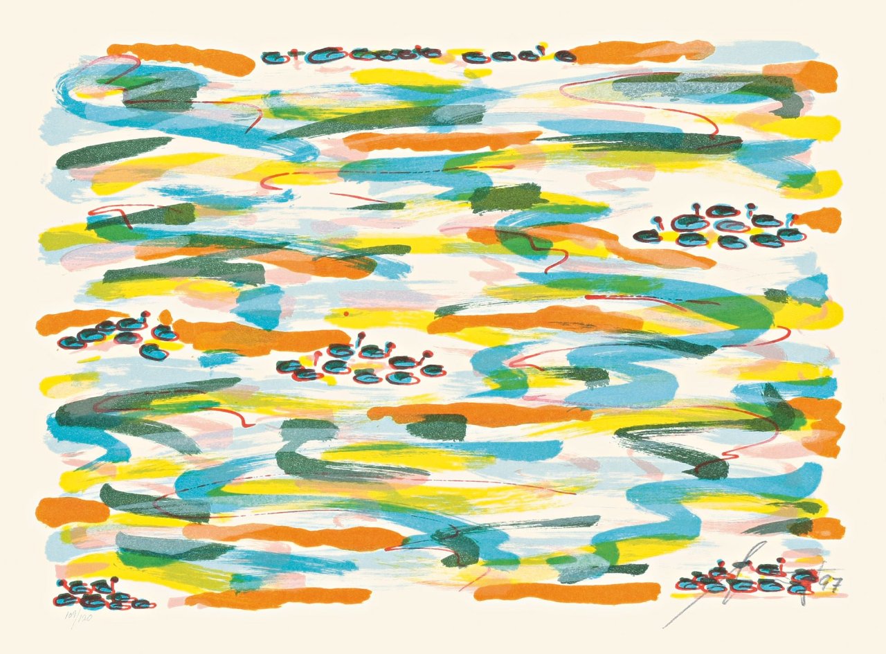 This picture shows the following artwork:  Salomé. Frühling. 1997.