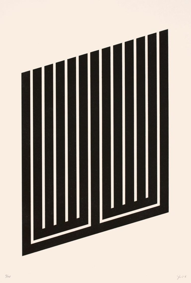 Auf diesem Bild ist das folgende Kunstwerk zu sehen: Donald Judd. „Untitled“. 1974-79.