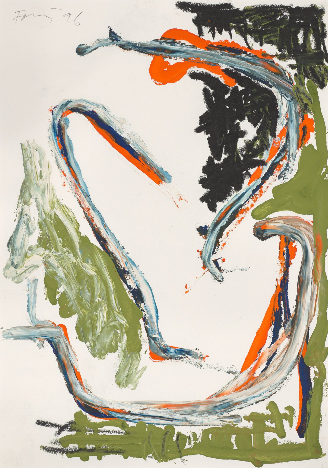 Auf diesem Bild ist das folgende Kunstwerk zu sehen: Günther Förg. Ohne Titel. 1996.