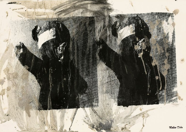 Auf diesem Bild ist das folgende Kunstwerk zu sehen: Walter Dahn. Ohne Titel. 1991.