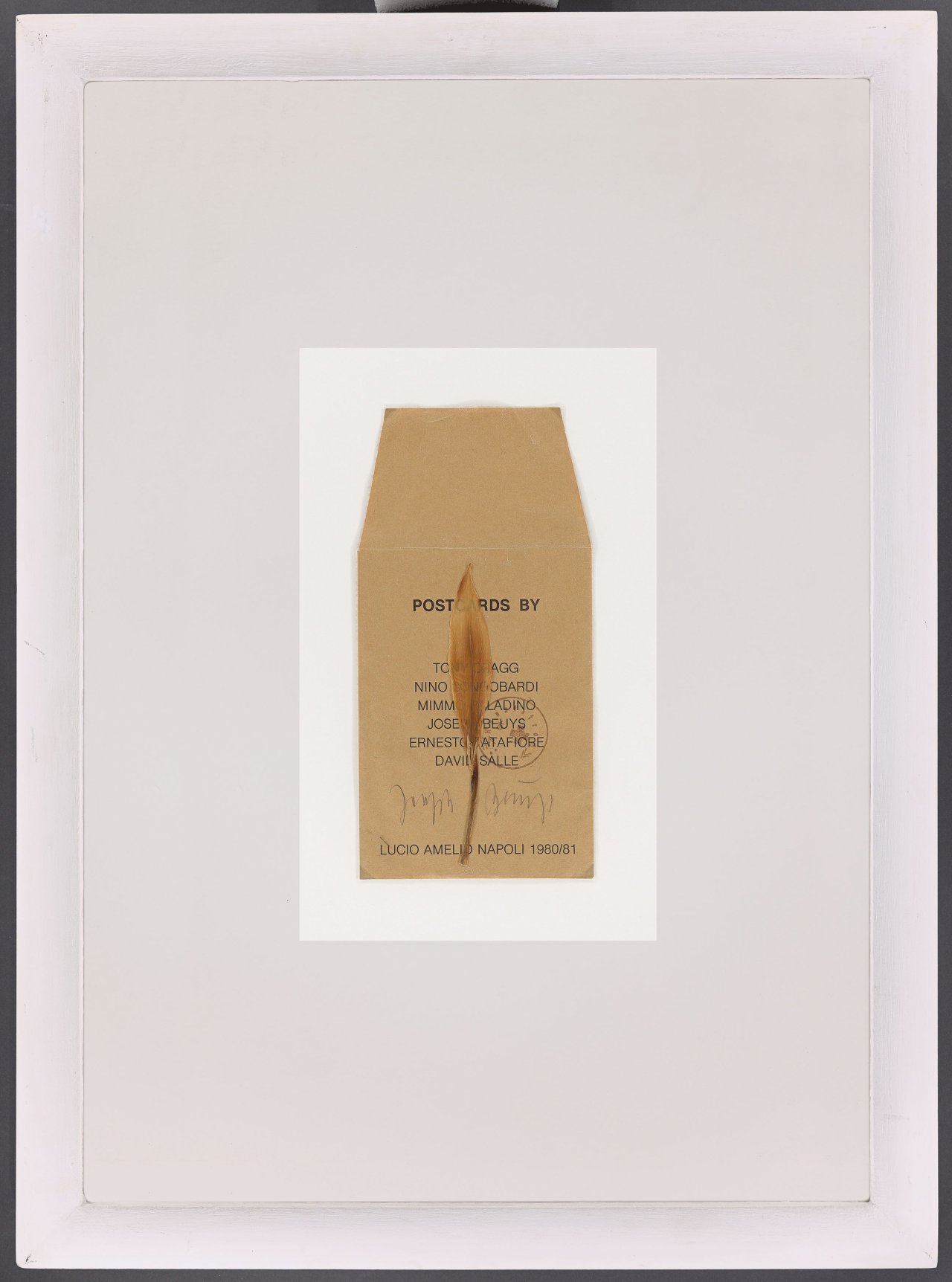 Auf diesem Bild ist das folgende Kunstwerk zu sehen: Joseph Beuys. Ohne Titel. 1981.