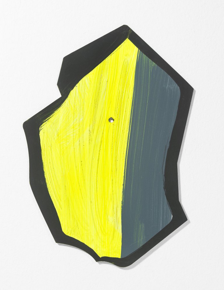 Auf diesem Bild ist das folgende Kunstwerk zu sehen: Thomas Scheibitz. „Basis / Torso / Teilstück“. 2019.