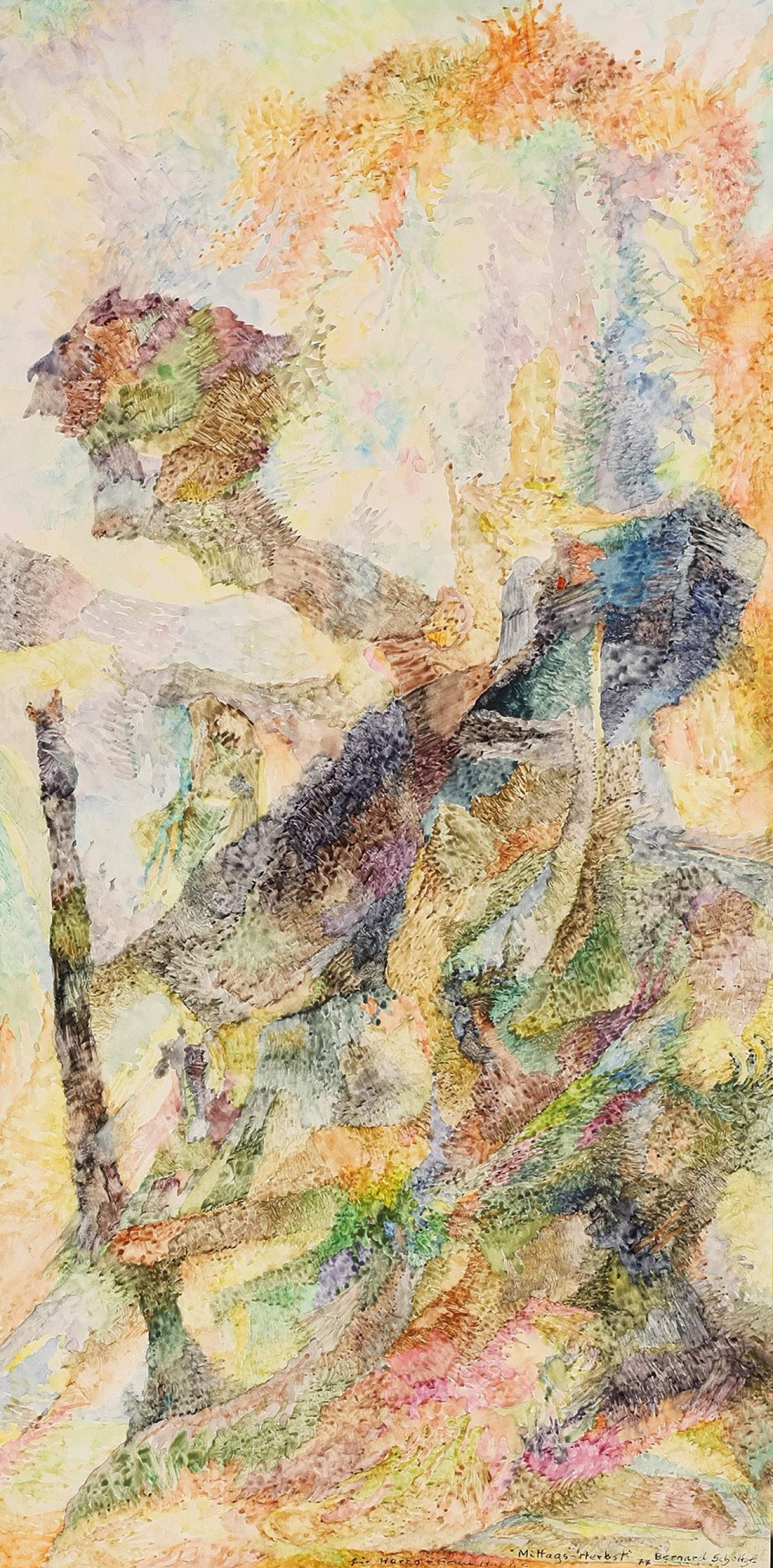 This picture shows the following artwork: Bernard Schultze. 