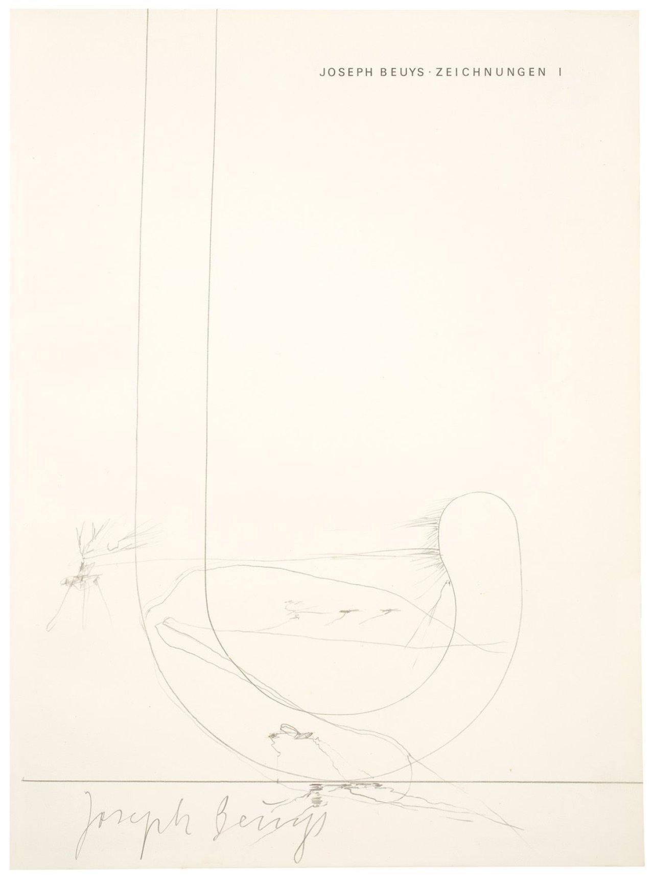 Auf diesem Bild ist das folgende Kunstwerk zu sehen: Joseph Beuys. „Gespräch“. 1974.