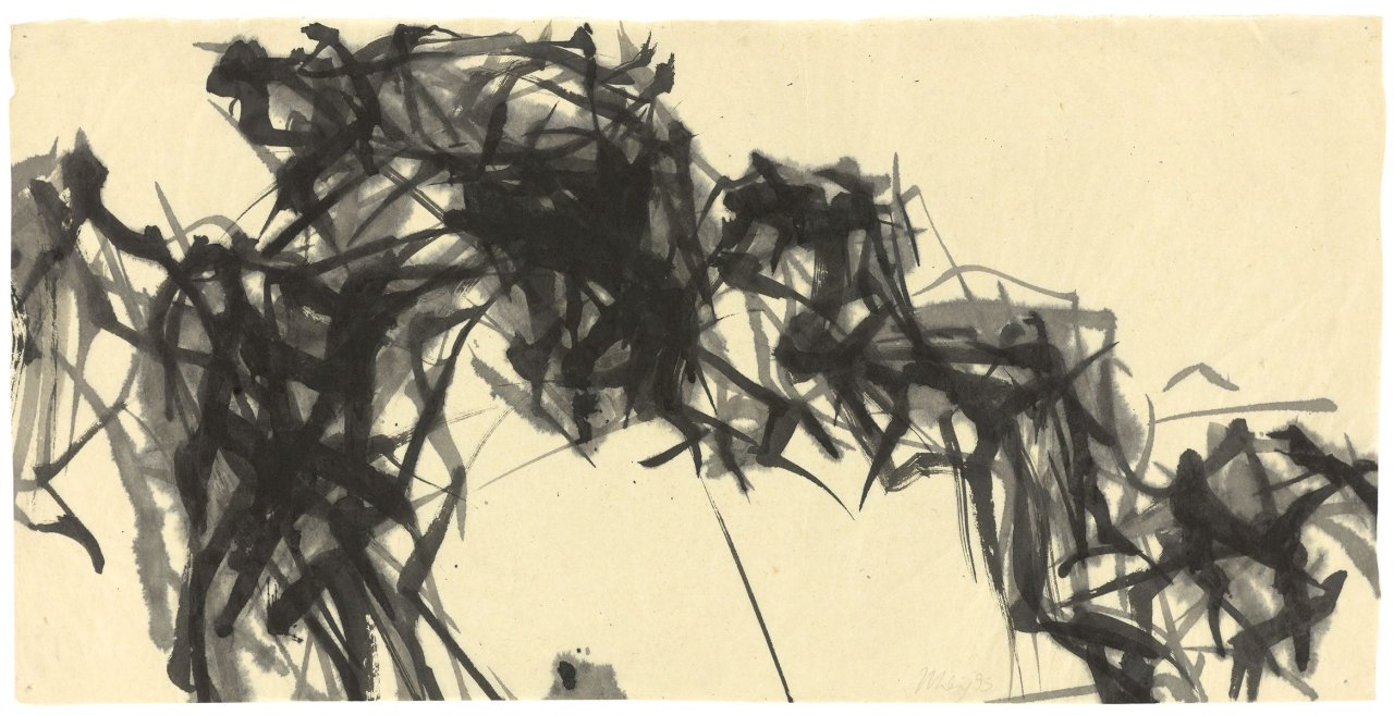 Auf diesem Bild ist das folgende Kunstwerk zu sehen: Max Uhlig. „Cep de vigne - detail“. 1995.