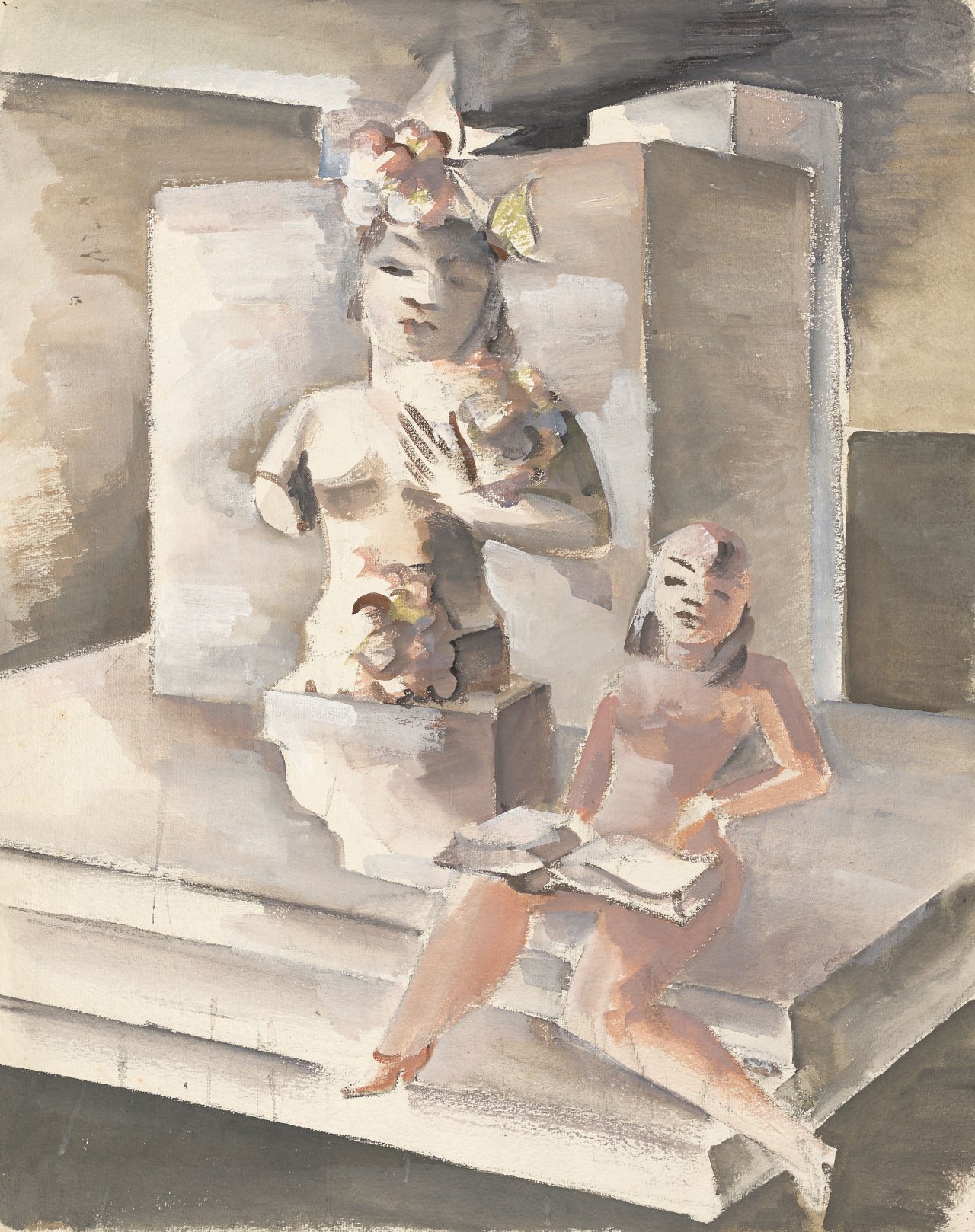 Auf diesem Bild ist das folgende Kunstwerk zu sehen: Marta Hegemann. Ohne Titel.