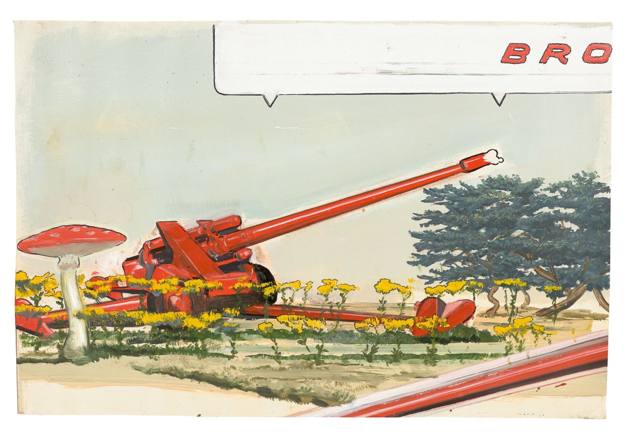 This picture shows the following artwork: Neo Rauch. Untitled. 2001.