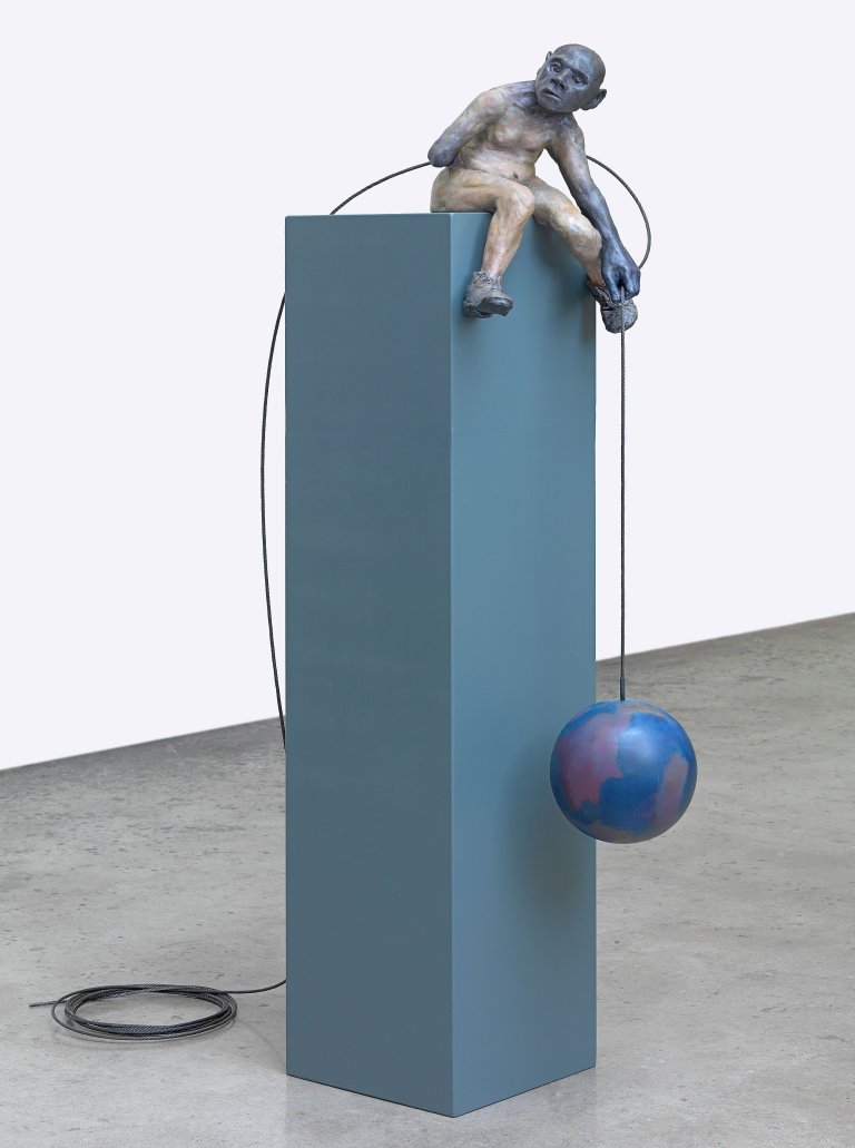 Auf diesem Bild ist das folgende Kunstwerk zu sehen: Jonas Burgert. Ohne Titel. 2012.