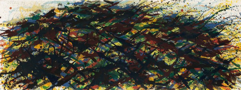 Auf diesem Bild ist das folgende Kunstwerk zu sehen: Max Uhlig. Ohne Titel (Krukow 28.VII.79). 1979.
