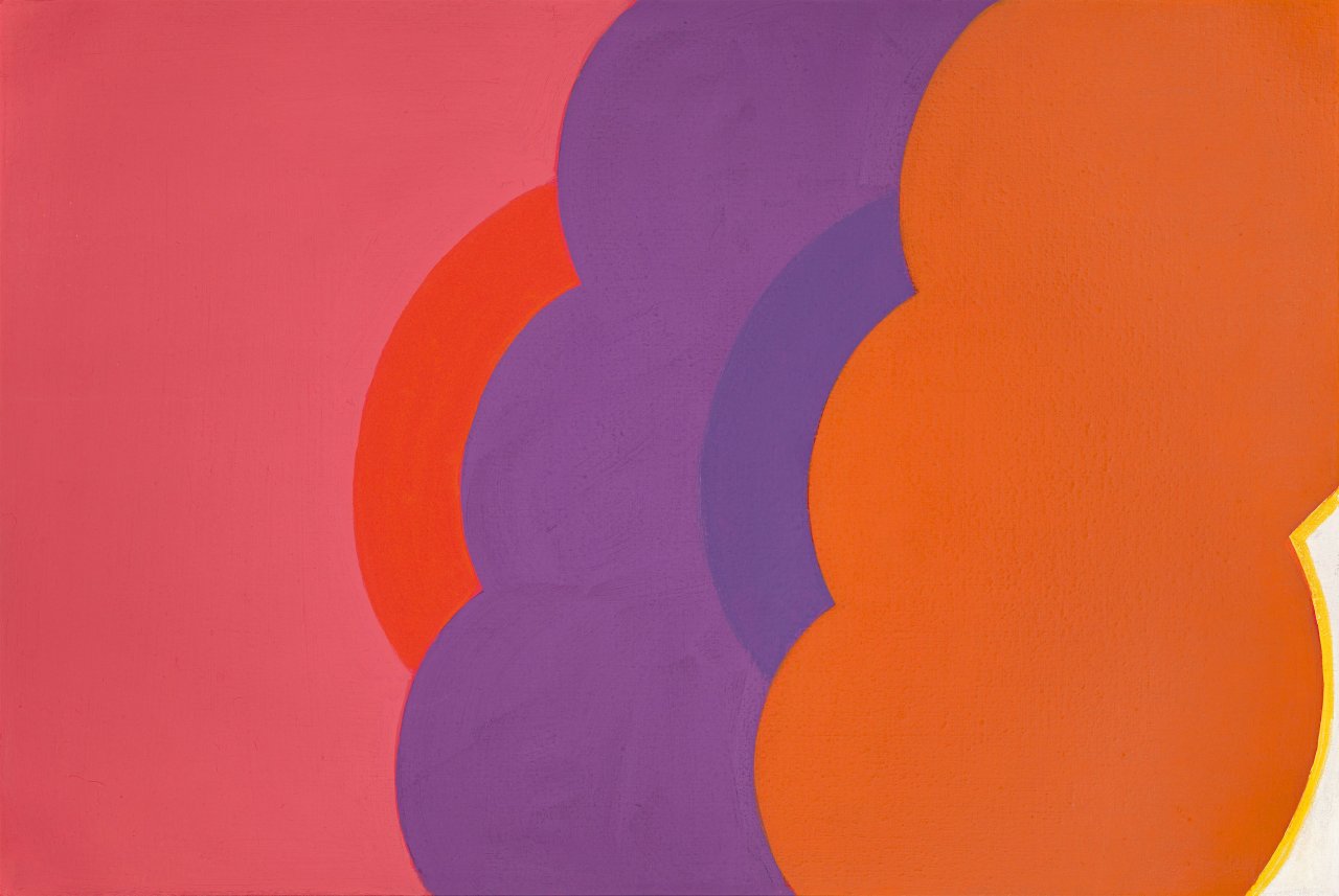 Auf diesem Bild ist das folgende Kunstwerk zu sehen: Georg Karl Pfahler. „TEXMETRO RRR/2“. 1966/67.